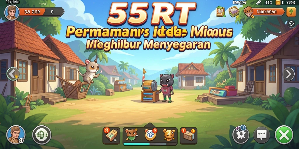 Tampilan gameplay 55RT yang memukau dan menyenangkan.