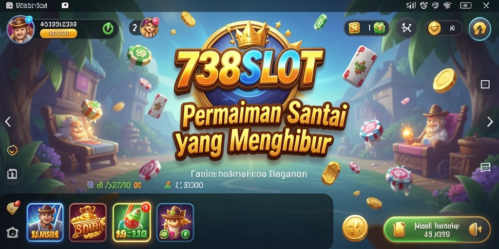 Tampilan gameplay 738SLOT yang menarik dan dinamis.