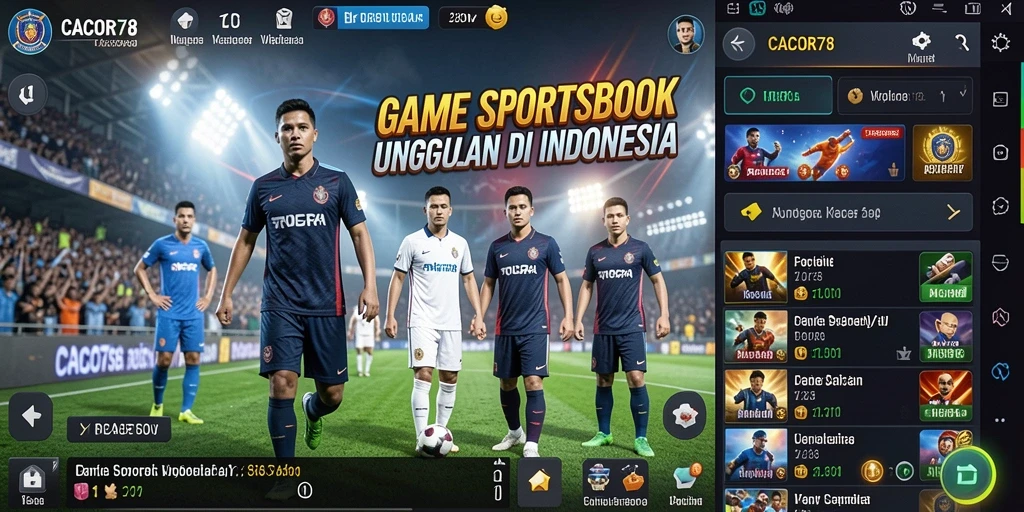 Gameplay menegangkan dari CACOR78 saat bertaruh di olahraga favorit.