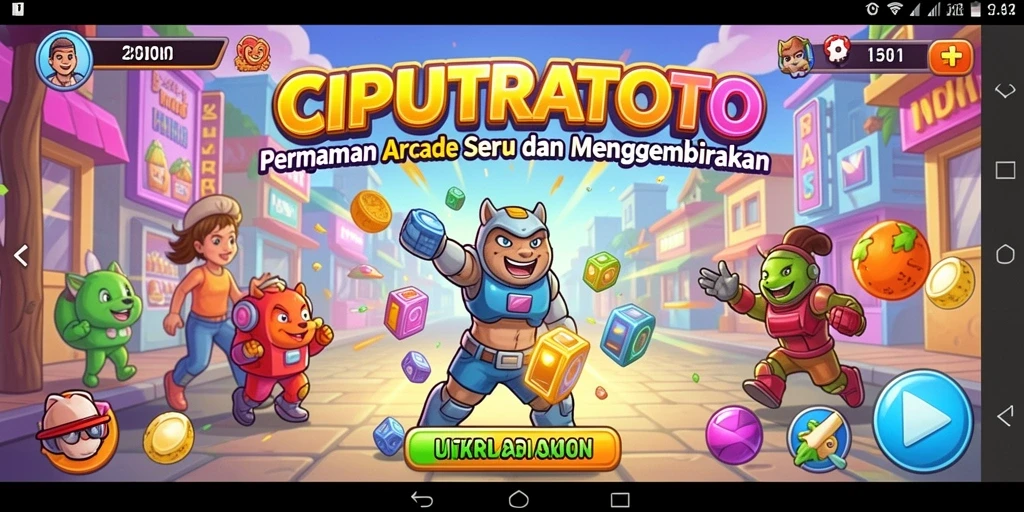 Tangkapan layar gameplay seru dari CIPUTRATOTO.
