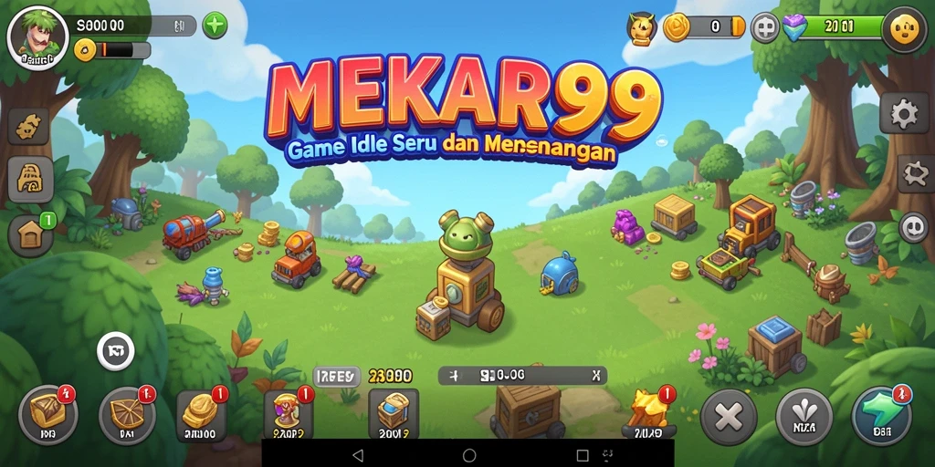 Tampilan gameplay MEKAR99 yang menarik dan interaktif.
