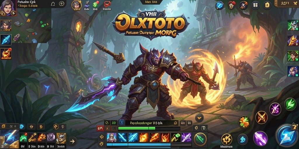 Tangkapan layar menampilkan pertarungan epik dalam OLXTOTO.
