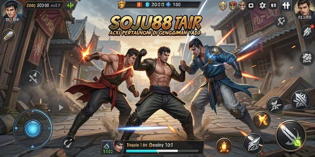 Tangkapan layar gameplay <strong>SOJU88</strong> menunjukkan pertarungan intens yang menarik perhatian.
