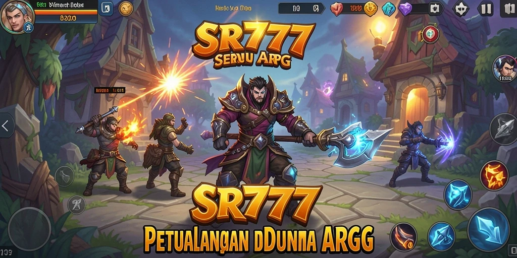 Gameplay seru dan menantang di dunia SR777 ARPG.