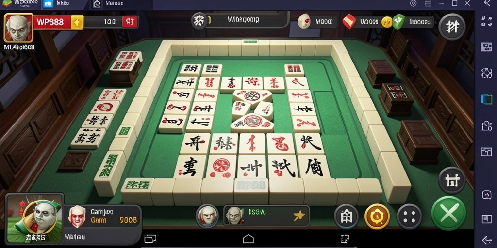 Tampilan gameplay WP888 yang menantang dan seru.